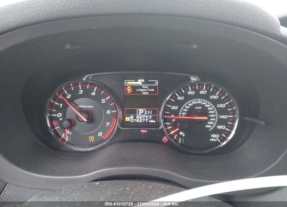 2018 SUBARU WRX PREMIUM VIN: JF1VA1C69J8825505