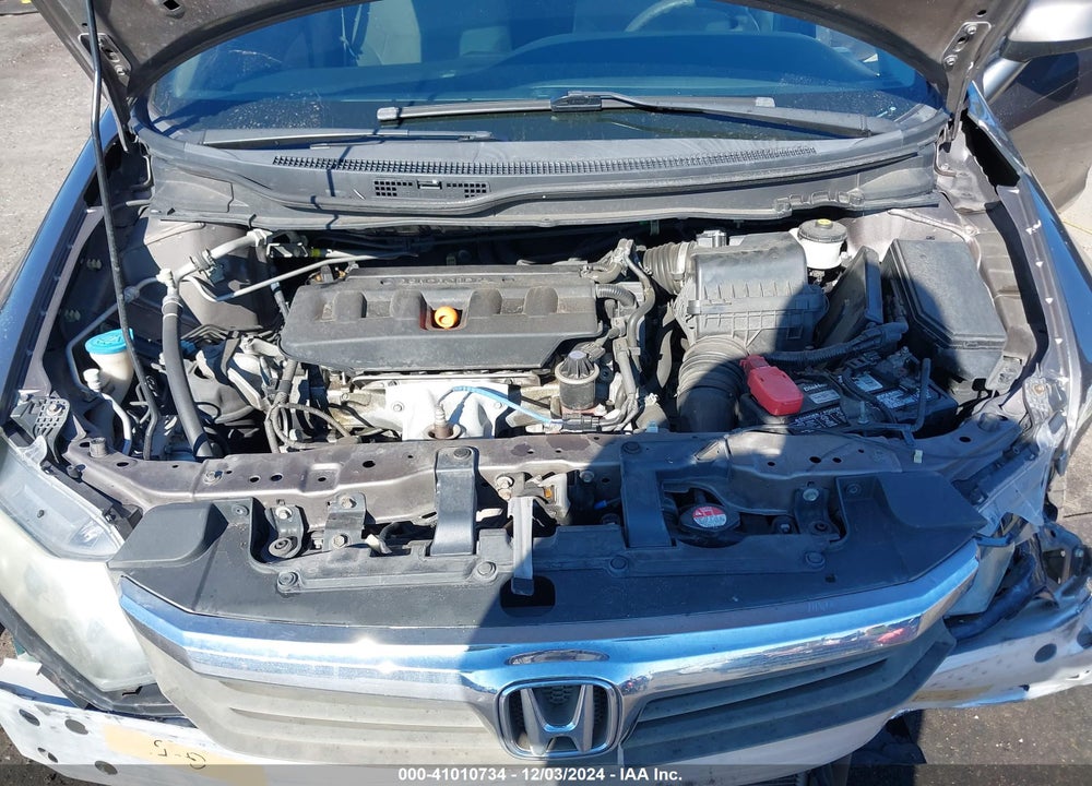 2012 HONDA CIVIC LX VIN: 19XFB2F52CE017297