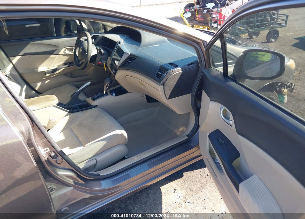 2012 HONDA CIVIC LX VIN: 19XFB2F52CE017297