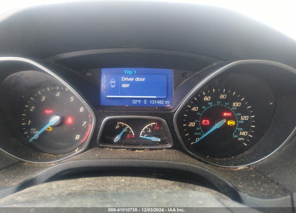2013 FORD FOCUS VIN: 1FADP3K2XDL154965