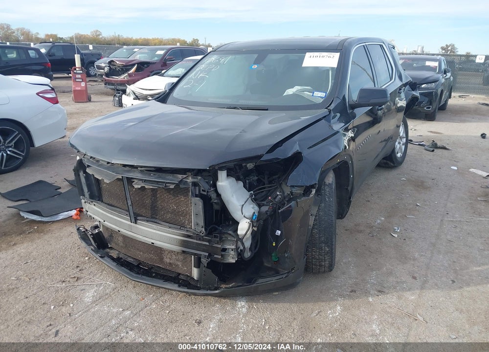 2021 CHEVROLET TRAVERSE FWD LS VIN: 1GNERFKW6MJ134213