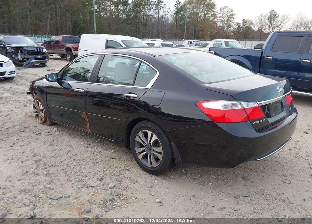 2013 HONDA ACCORD LX VIN: 1HGCR2F3XDA049823