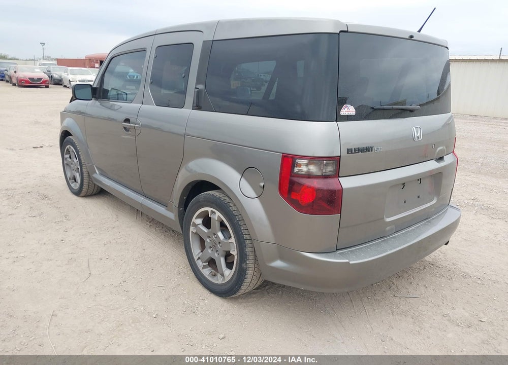2008 HONDA ELEMENT SC VIN: 5J6YH189X8L006798