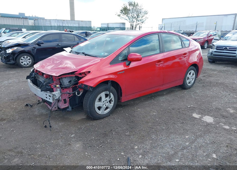 2010 TOYOTA PRIUS III VIN: JTDKN3DU6A0215635
