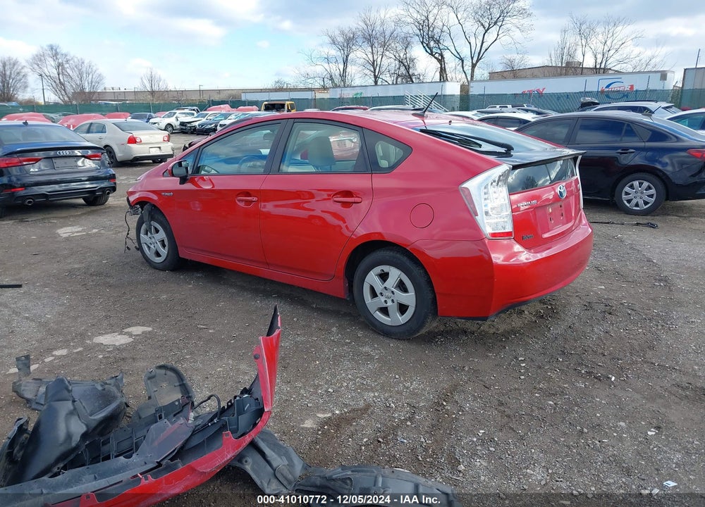 2010 TOYOTA PRIUS III VIN: JTDKN3DU6A0215635