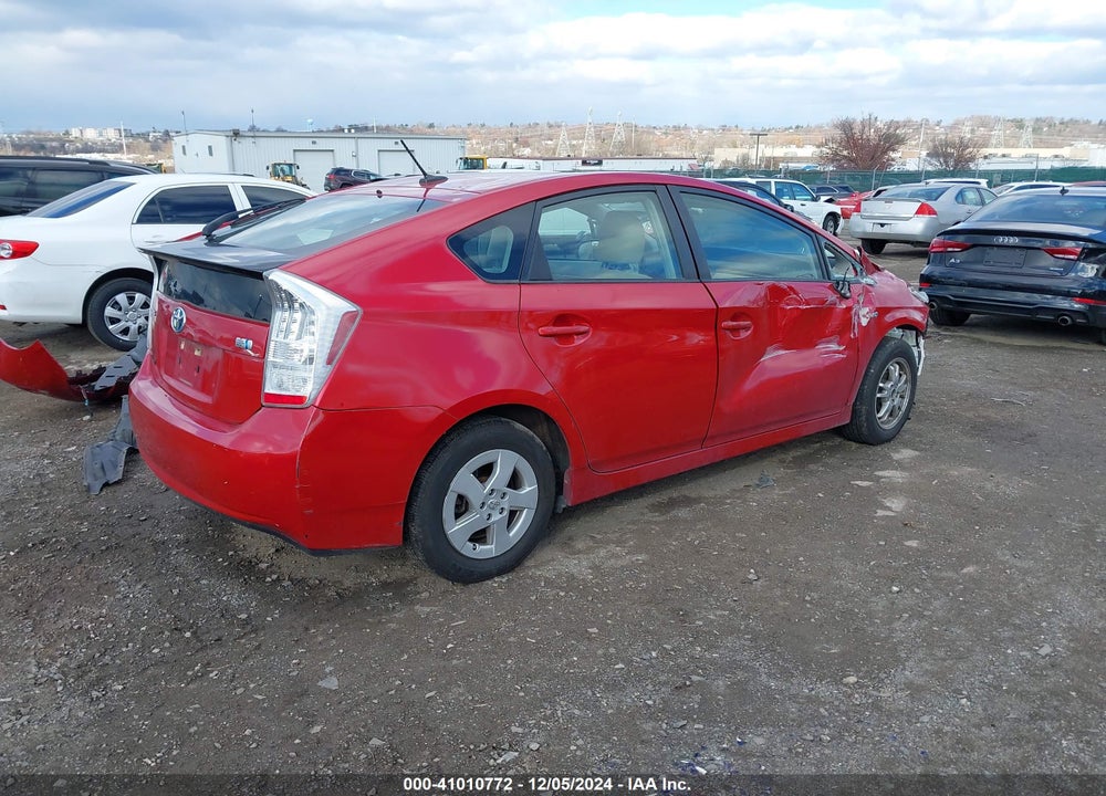 2010 TOYOTA PRIUS III VIN: JTDKN3DU6A0215635