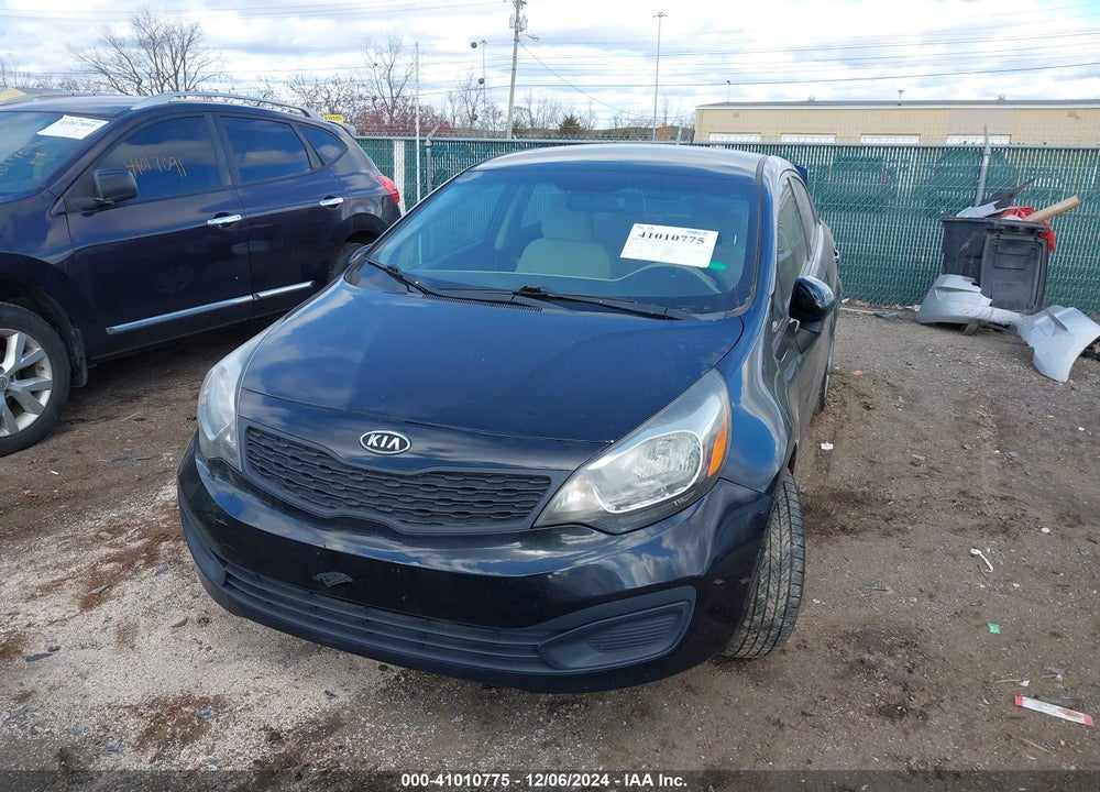 2013 KIA RIO LX VIN: KNADM4A3XD6120281