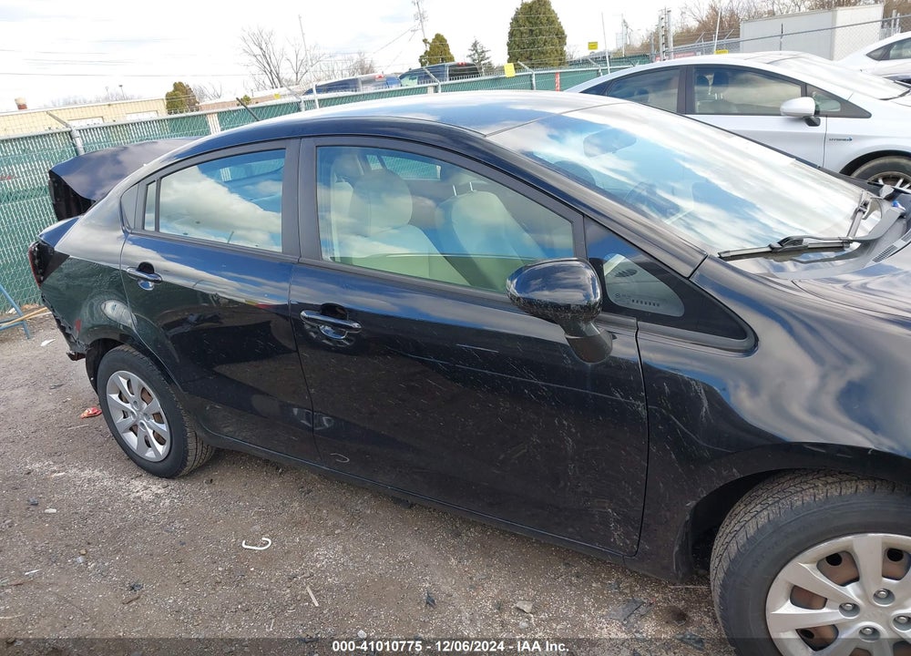 2013 KIA RIO LX VIN: KNADM4A3XD6120281
