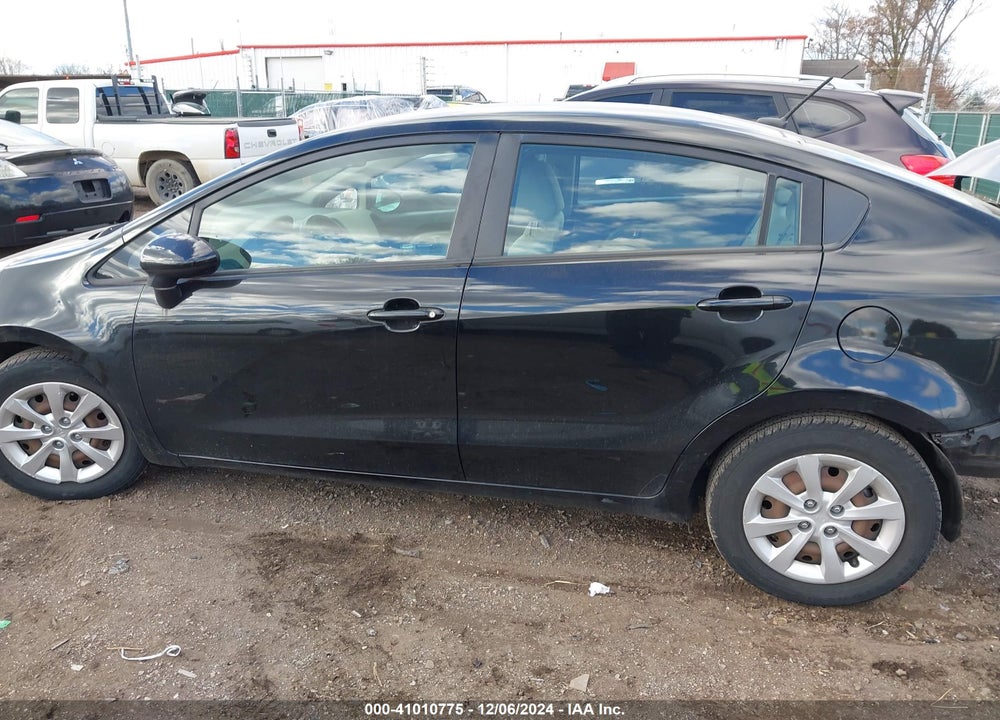 2013 KIA RIO LX VIN: KNADM4A3XD6120281