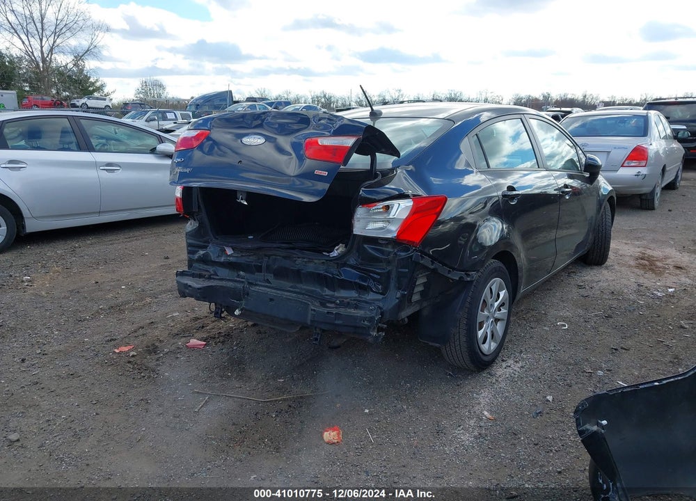 2013 KIA RIO LX VIN: KNADM4A3XD6120281