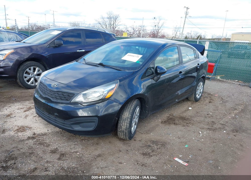 2013 KIA RIO LX VIN: KNADM4A3XD6120281