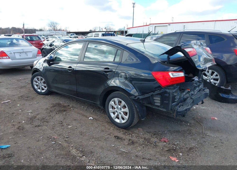 2013 KIA RIO LX VIN: KNADM4A3XD6120281