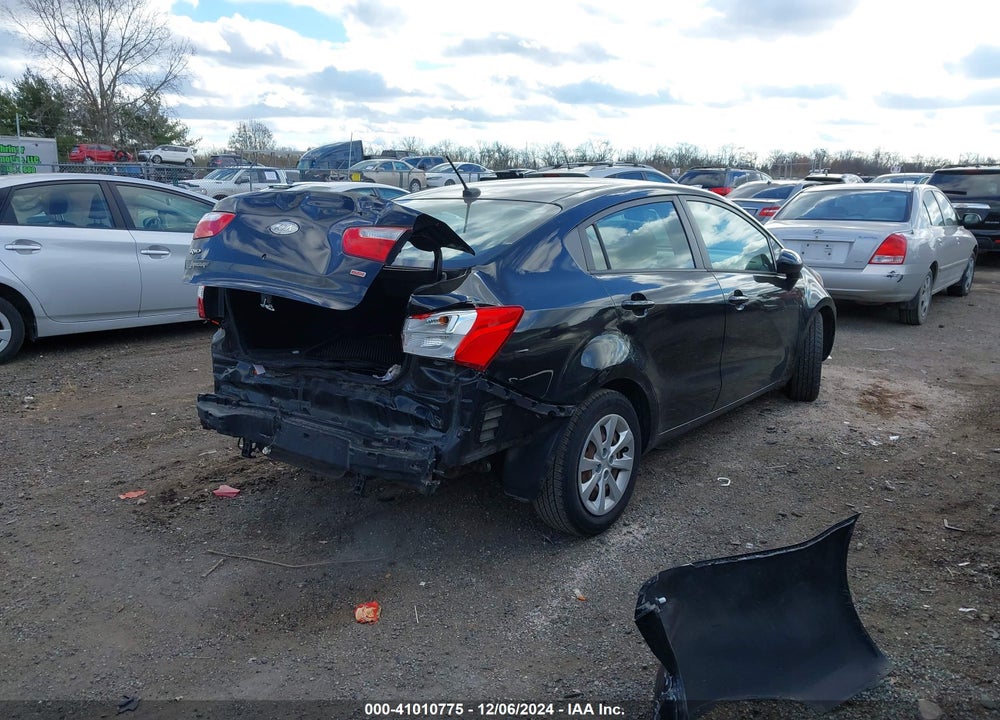 2013 KIA RIO LX VIN: KNADM4A3XD6120281