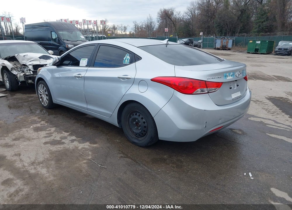 2012 HYUNDAI ELANTRA LIMITED VIN: 5NPDH4AE8CH091974