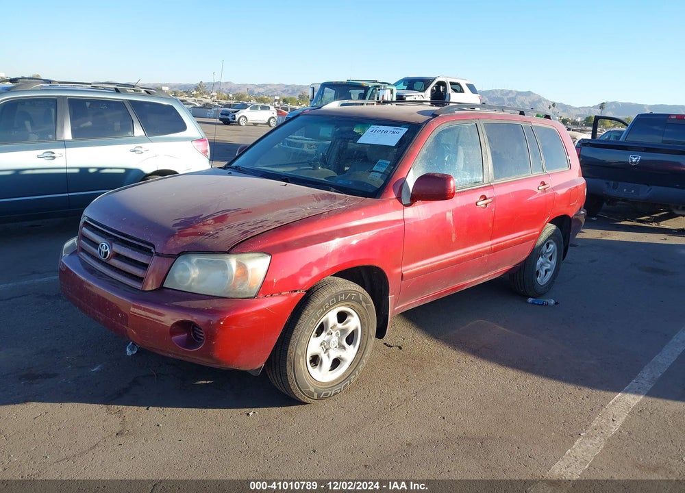 2006 TOYOTA HIGHLANDER VIN: JTEGD21AX60143631