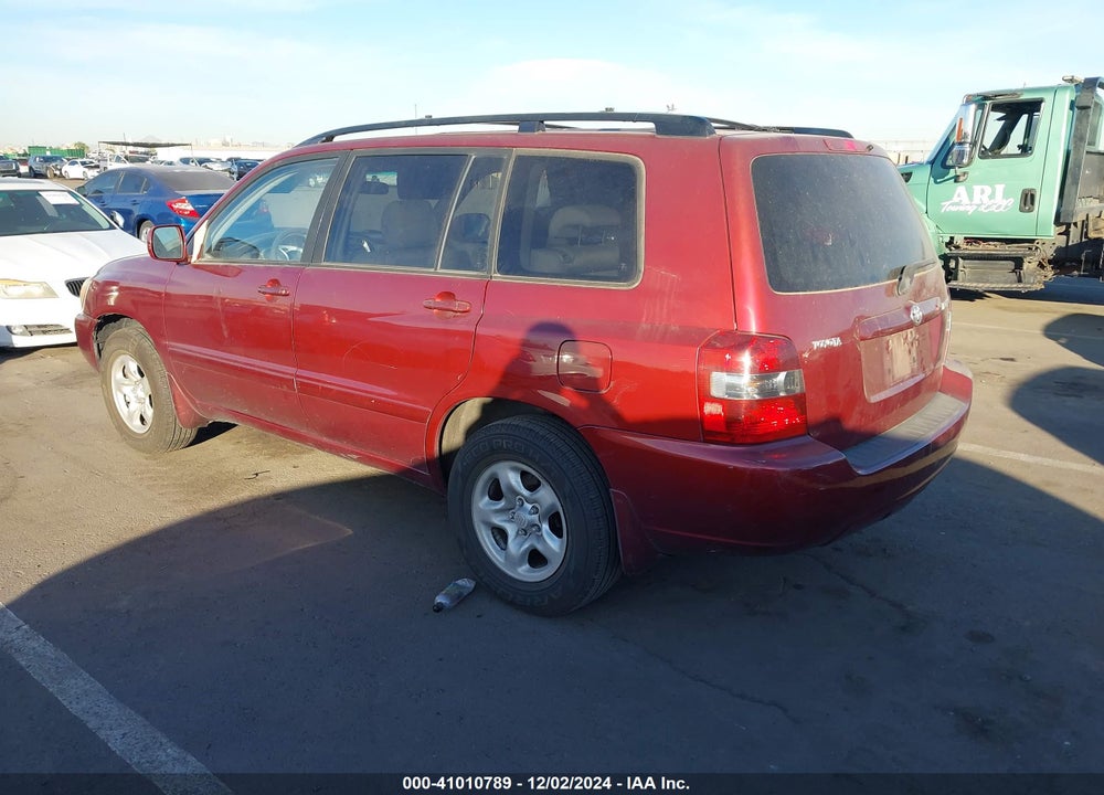 2006 TOYOTA HIGHLANDER VIN: JTEGD21AX60143631