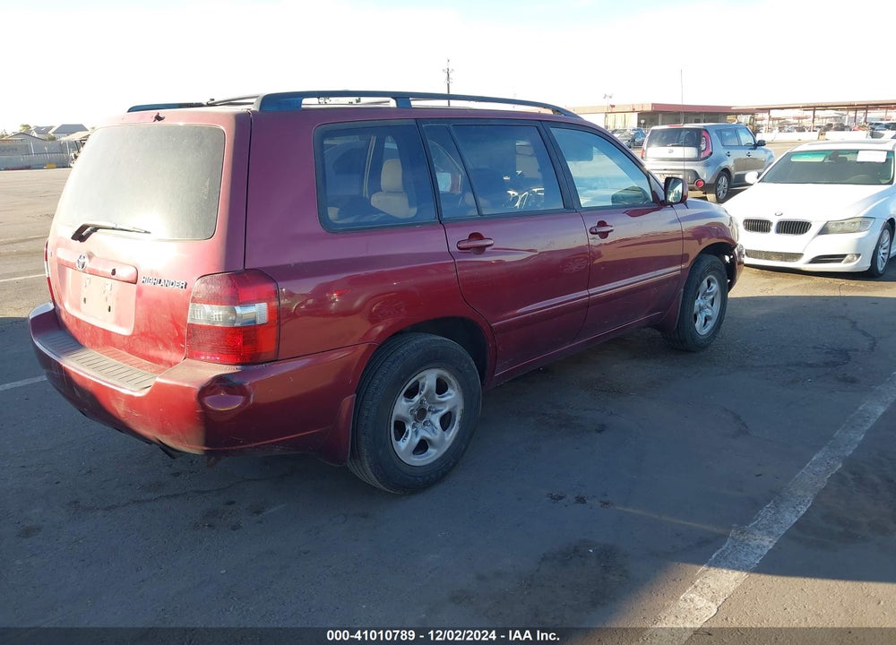 2006 TOYOTA HIGHLANDER VIN: JTEGD21AX60143631