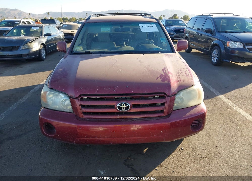 2006 TOYOTA HIGHLANDER VIN: JTEGD21AX60143631