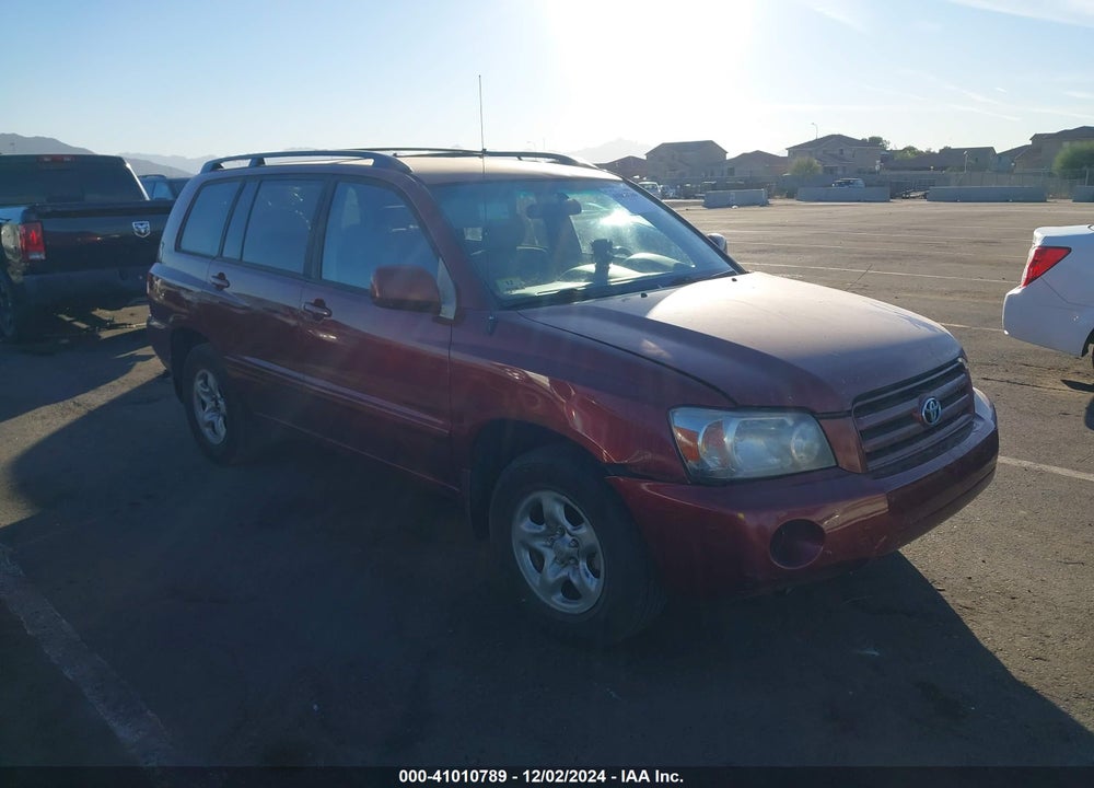 2006 TOYOTA HIGHLANDER VIN: JTEGD21AX60143631