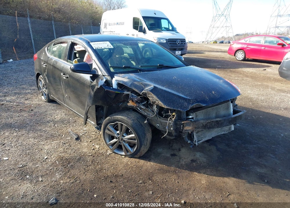 2018 HYUNDAI ELANTRA SEL VIN: 5NPD84LF5JH356093