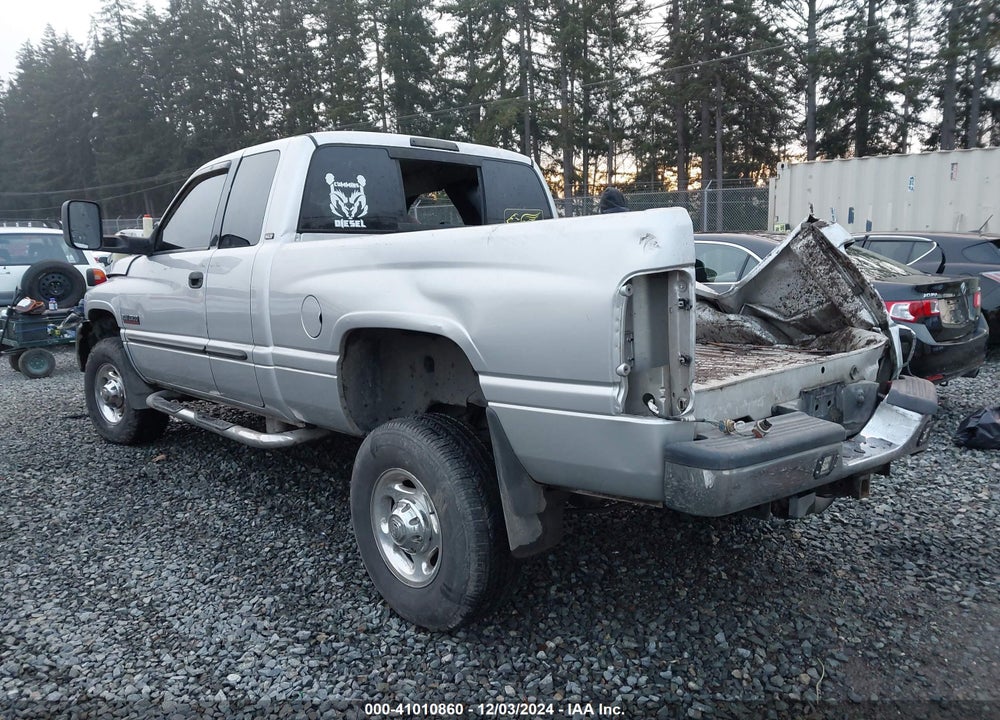 2001 DODGE RAM 2500 ST VIN: 3B7KF23621G782088