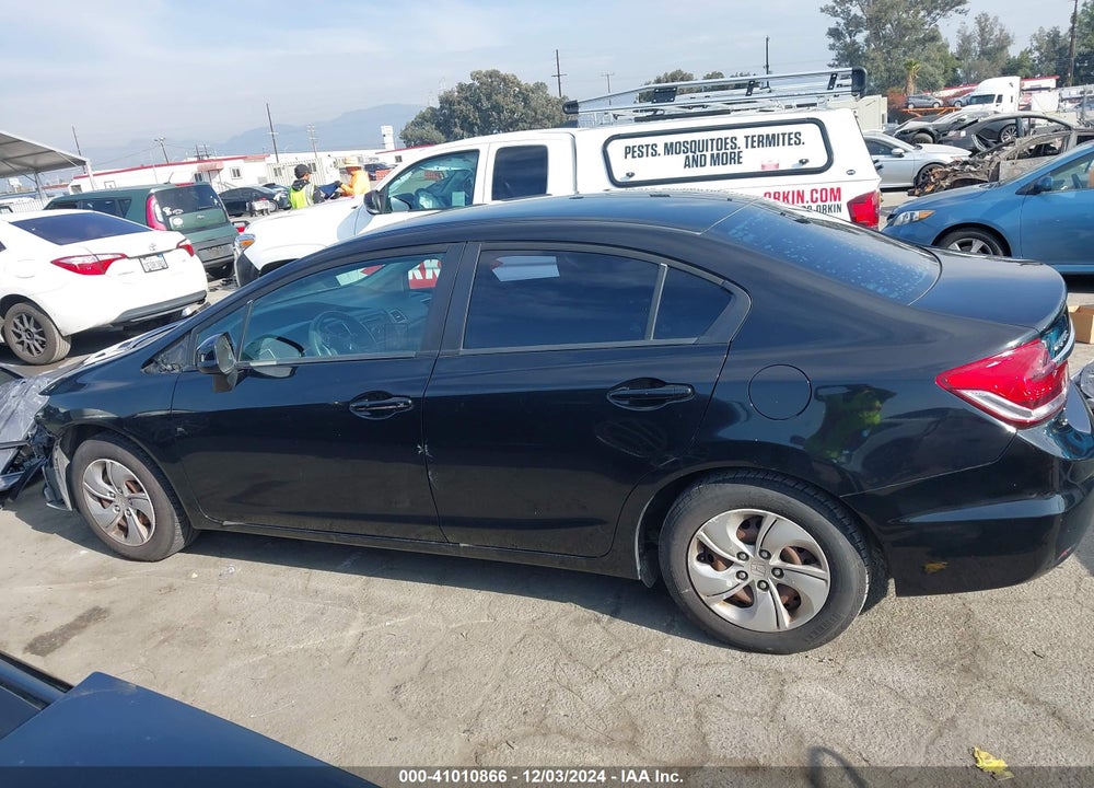 2013 HONDA CIVIC VIN: 19XFB2F59DE274782
