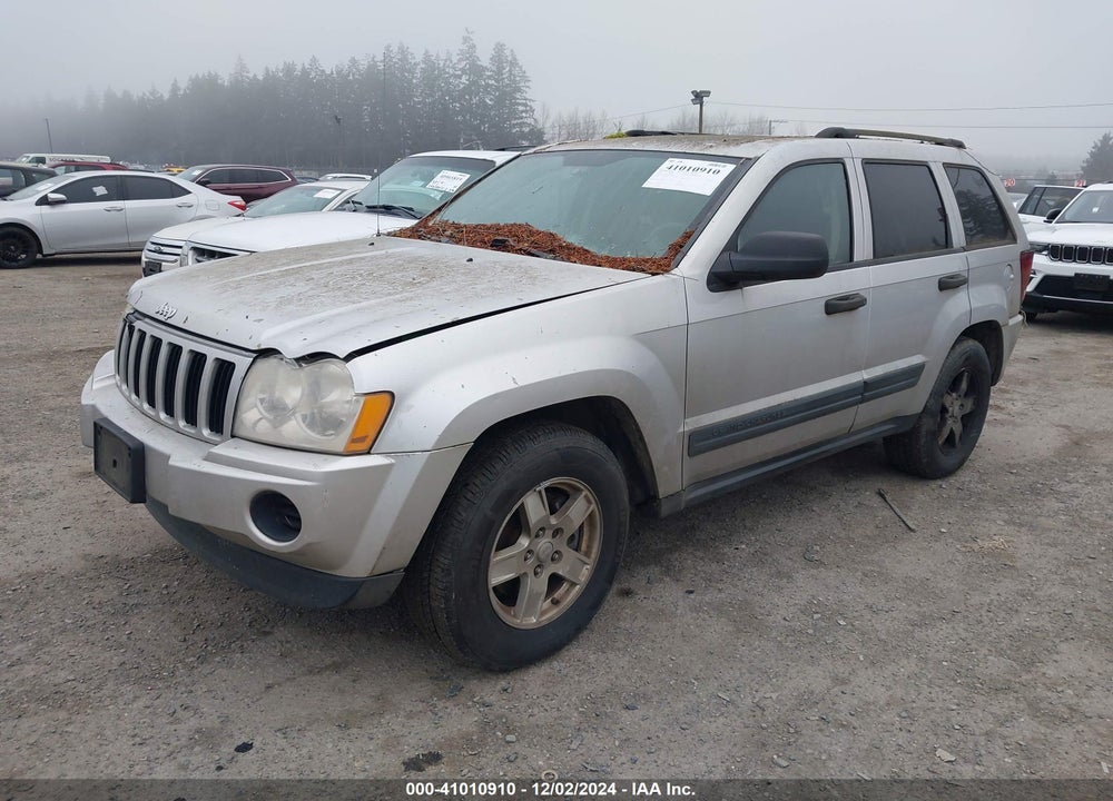 2005 JEEP GRAND CHEROKEE LAREDO VIN: 1J4GR48K55C606315