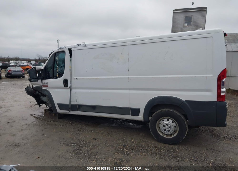 2017 RAM PROMASTER 1500 LOW ROOF 136 WB VIN: 3C6TRVAG5HE542944