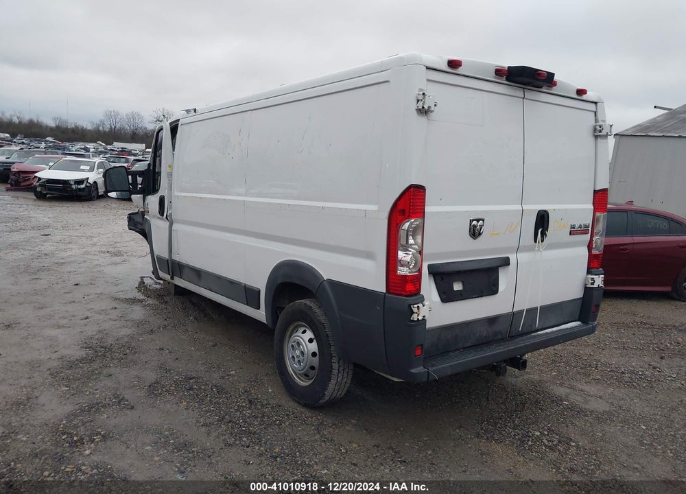 2017 RAM PROMASTER 1500 LOW ROOF 136 WB VIN: 3C6TRVAG5HE542944