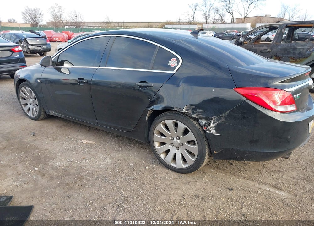 2011 BUICK REGAL CXL TURBO RUSSELSHEIM VIN: W04GZ5GV2B1070982