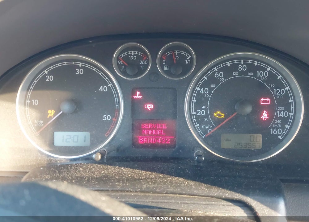 2004 VOLKSWAGEN PASSAT GLS TDI VIN: WVWVE63B84E276667