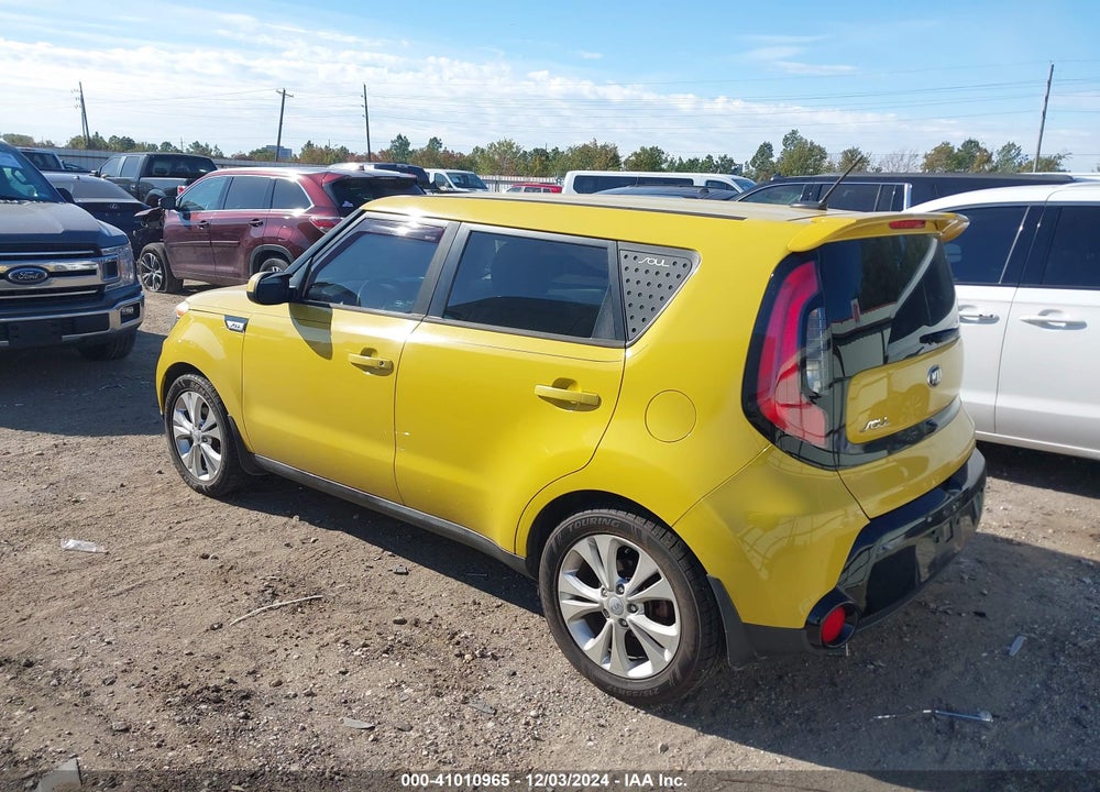 2016 KIA SOUL VIN: KNDJP3A51G7275602