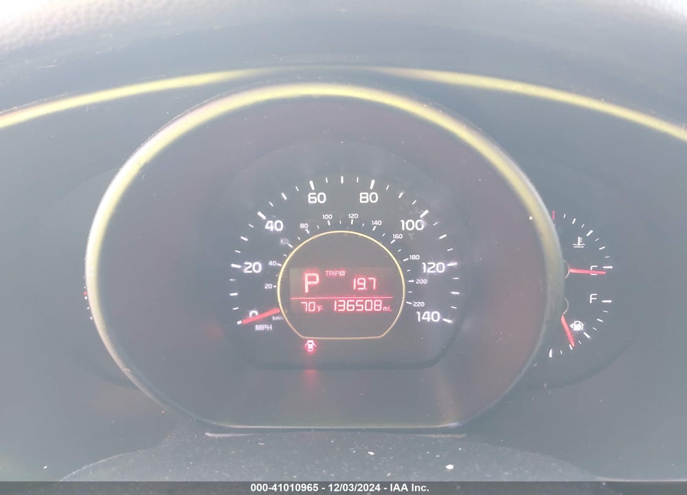 2016 KIA SOUL VIN: KNDJP3A51G7275602