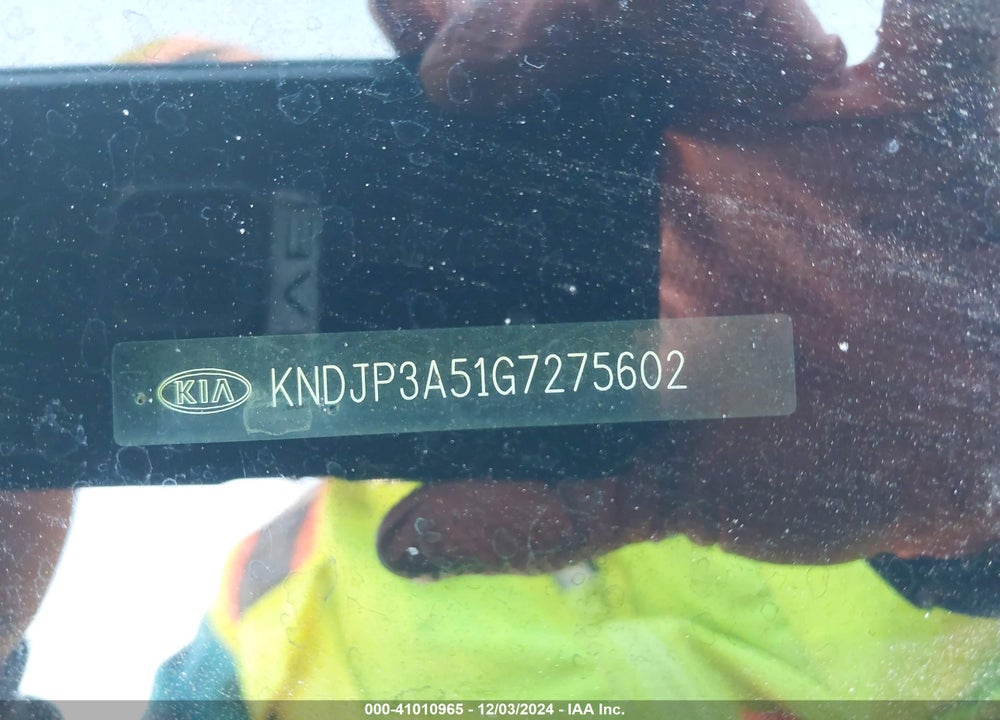 2016 KIA SOUL VIN: KNDJP3A51G7275602