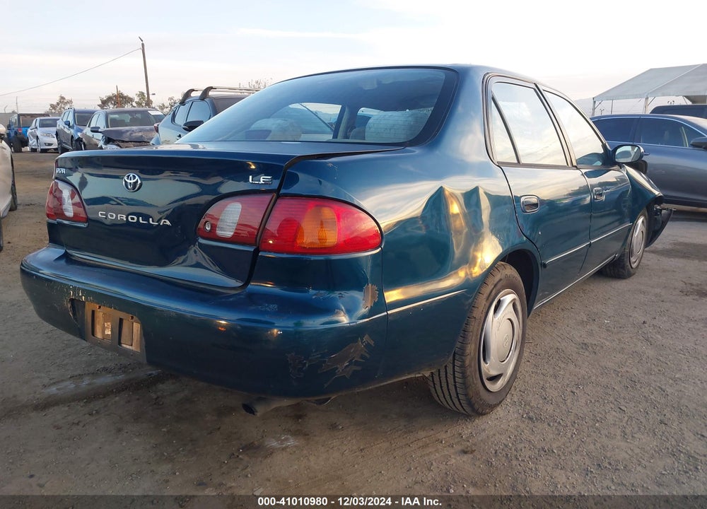 1998 TOYOTA COROLLA LE VIN: 1NXBR18E4WZ047663