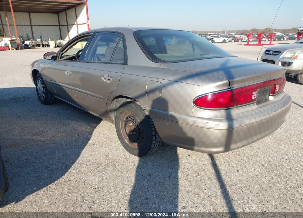 2003 BUICK CENTURY CUSTOM VIN: 2G4WS52J531107038