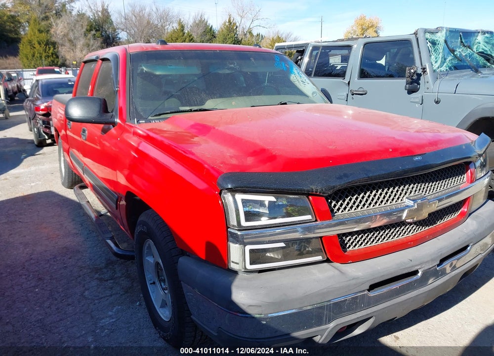 2005 CHEVROLET SILVERADO 1500 LS VIN: 2GCEC13TX51369873