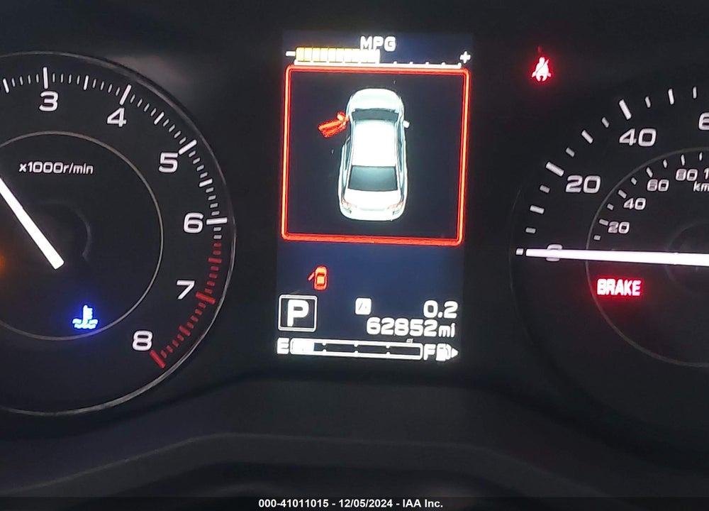 2017 SUBARU IMPREZA 2.0I PREMIUM VIN: 4S3GKAD66H3625106