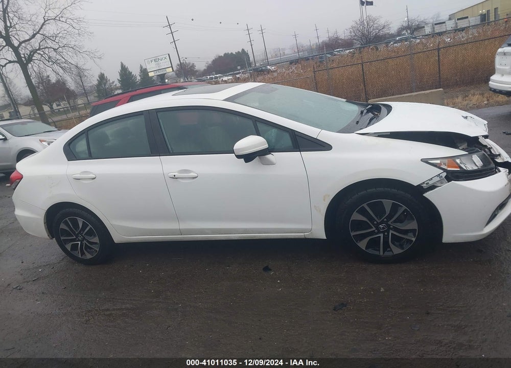 2014 HONDA CIVIC EX VIN: 2HGFB2F85EH527985