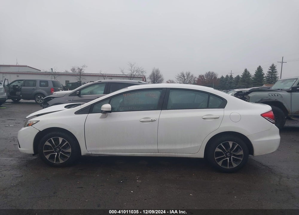2014 HONDA CIVIC EX VIN: 2HGFB2F85EH527985