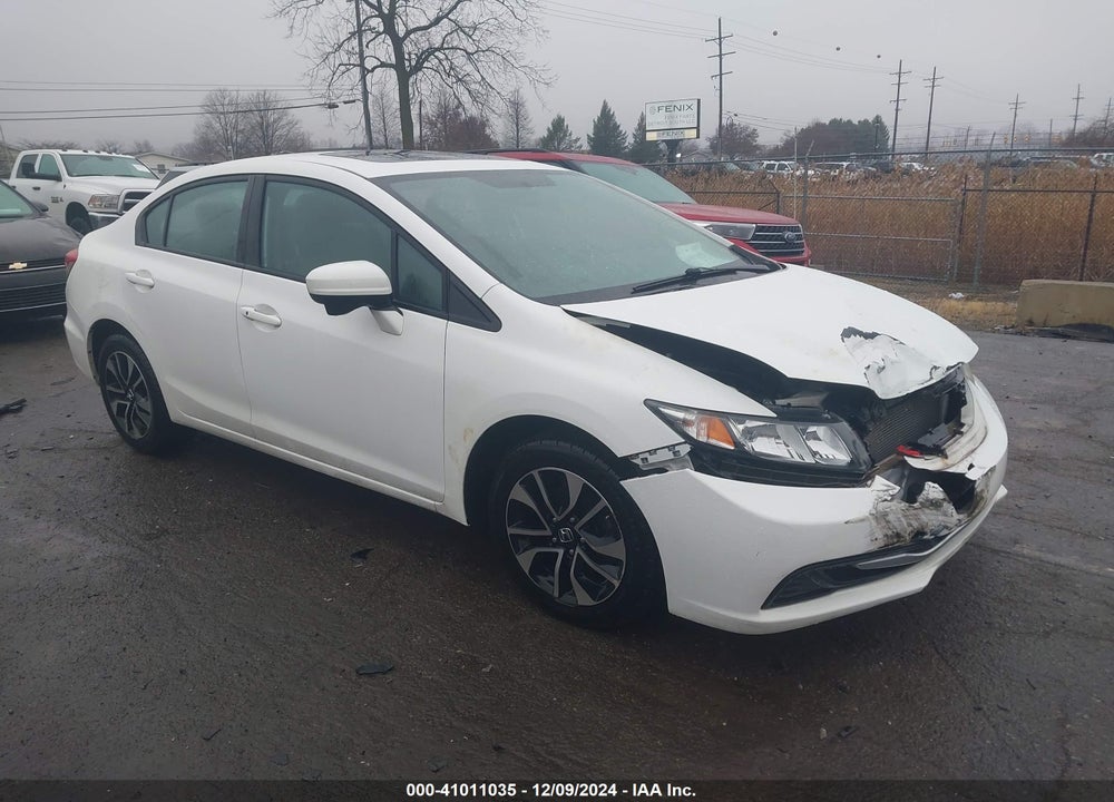 2014 HONDA CIVIC EX VIN: 2HGFB2F85EH527985