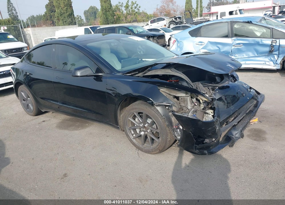 2022 TESLA MODEL 3 REAR-WHEEL DRIVE VIN: 5YJ3E1EA7NF248339