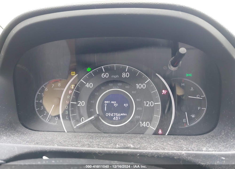 2016 HONDA CR-V TOURING VIN: 5J6RM4H97GL112562