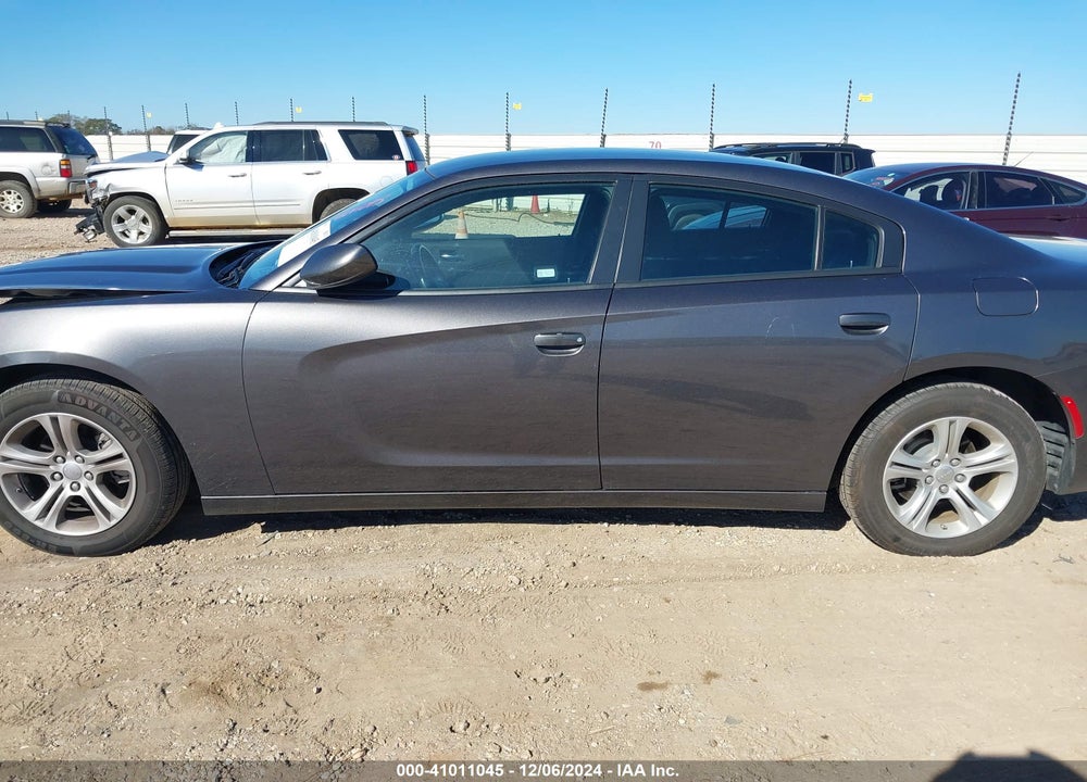 2022 DODGE CHARGER SXT RWD VIN: 2C3CDXBG9NH255922