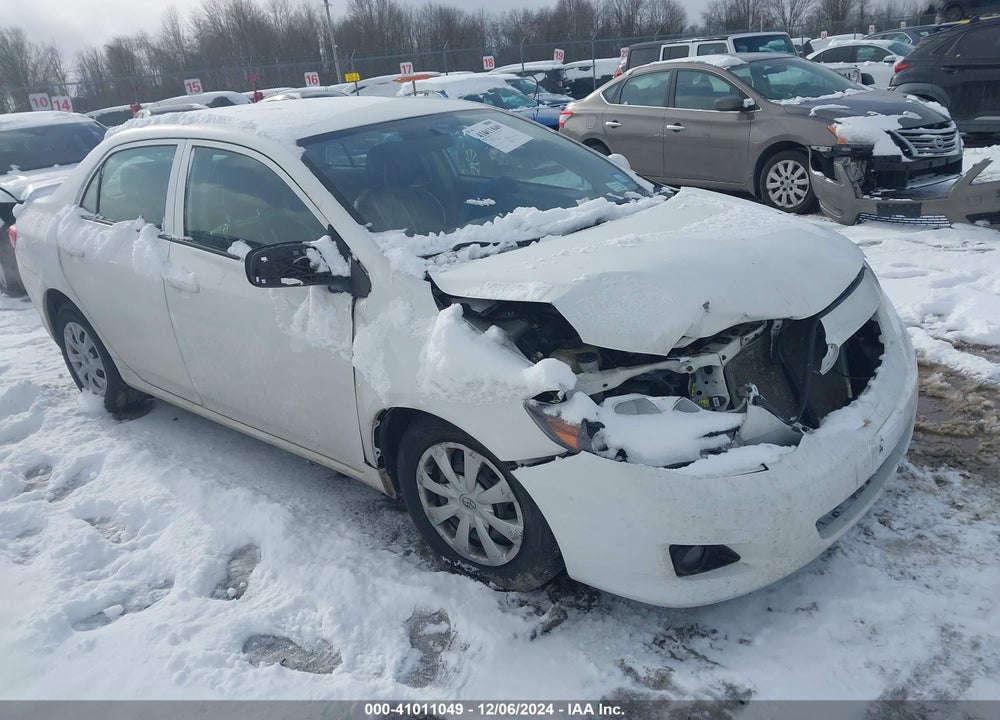 2010 TOYOTA COROLLA LE VIN: 2T1BU4EE8AC271470