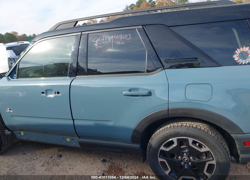 2021 FORD BRONCO SPORT OUTER BANKS VIN: 3FMCR9C62MRA47295