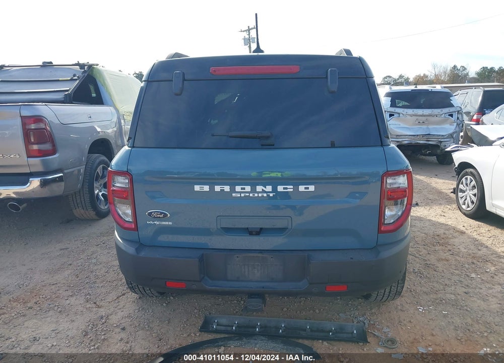 2021 FORD BRONCO SPORT OUTER BANKS VIN: 3FMCR9C62MRA47295