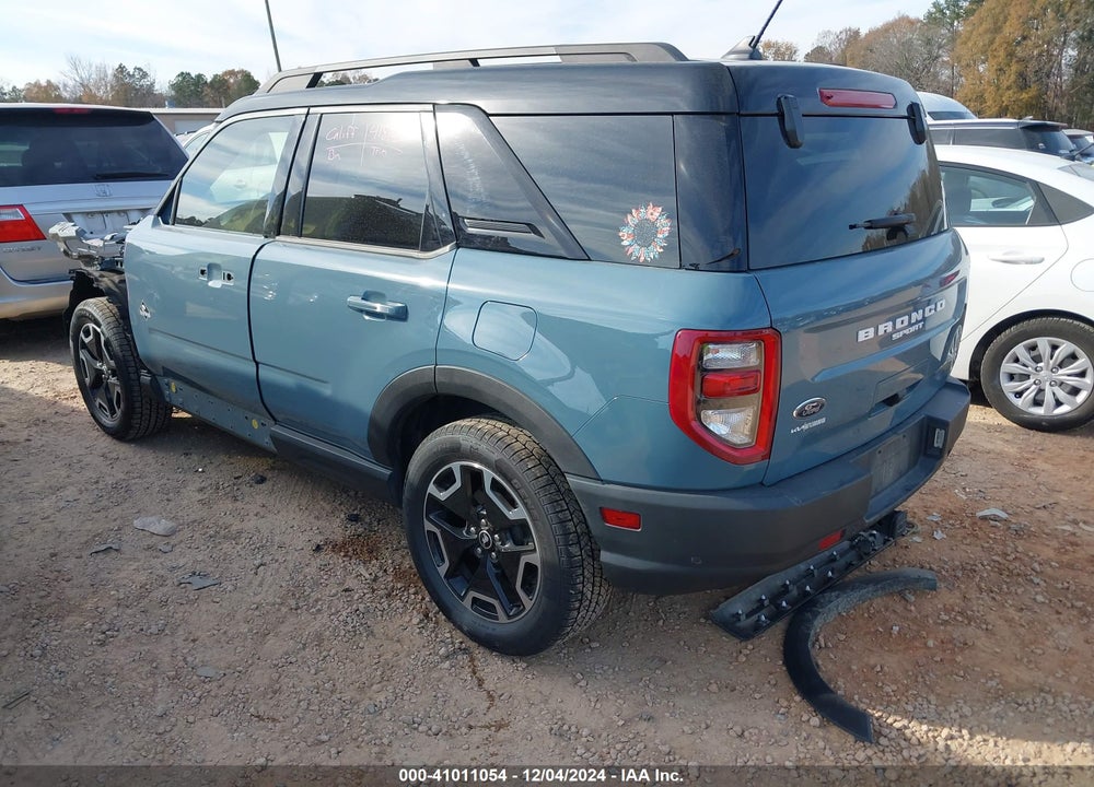 2021 FORD BRONCO SPORT OUTER BANKS VIN: 3FMCR9C62MRA47295