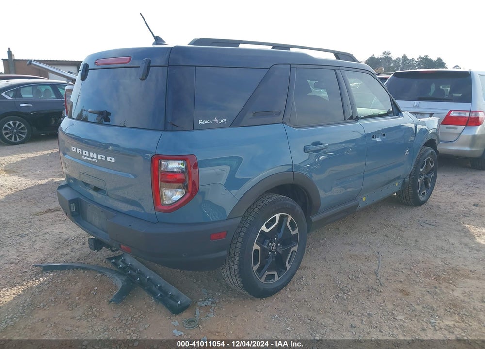 2021 FORD BRONCO SPORT OUTER BANKS VIN: 3FMCR9C62MRA47295