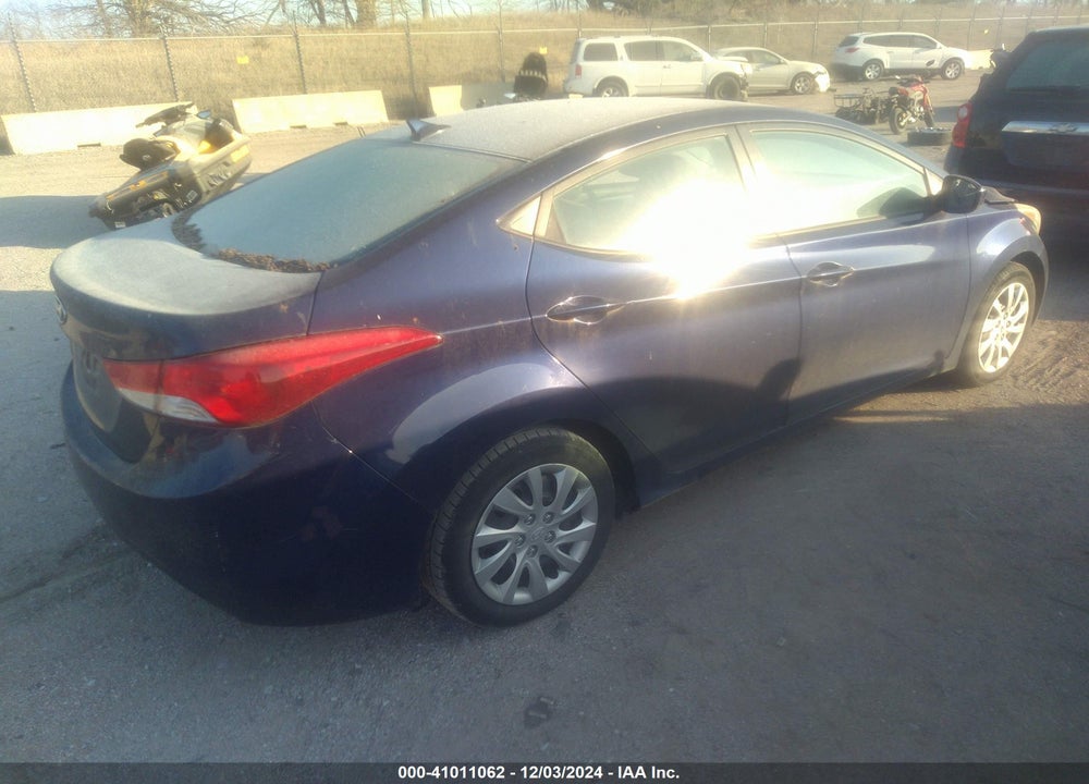 2011 HYUNDAI ELANTRA GLS VIN: 5NPDH4AE6BH029679